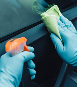 higienização de interior de automovel